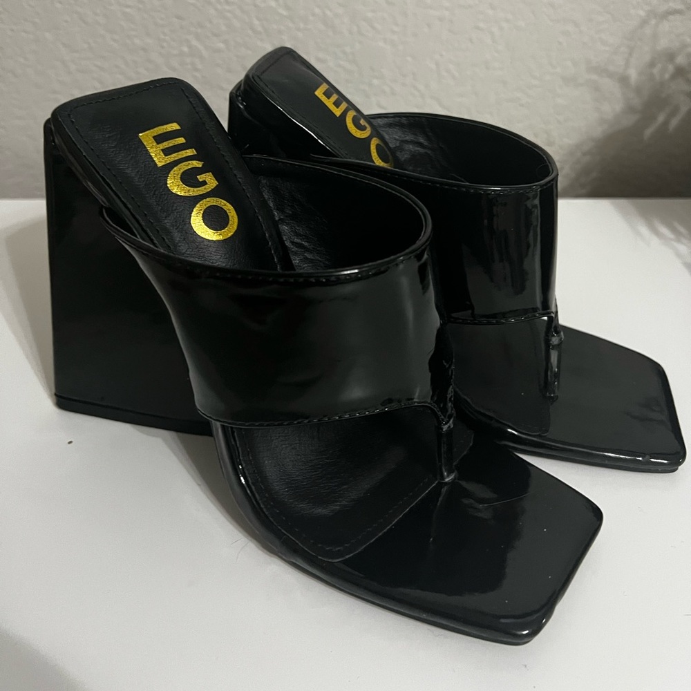 Cute black heels